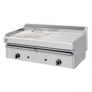 V25 Gas Water Char Grill + Griddle Char Grill
