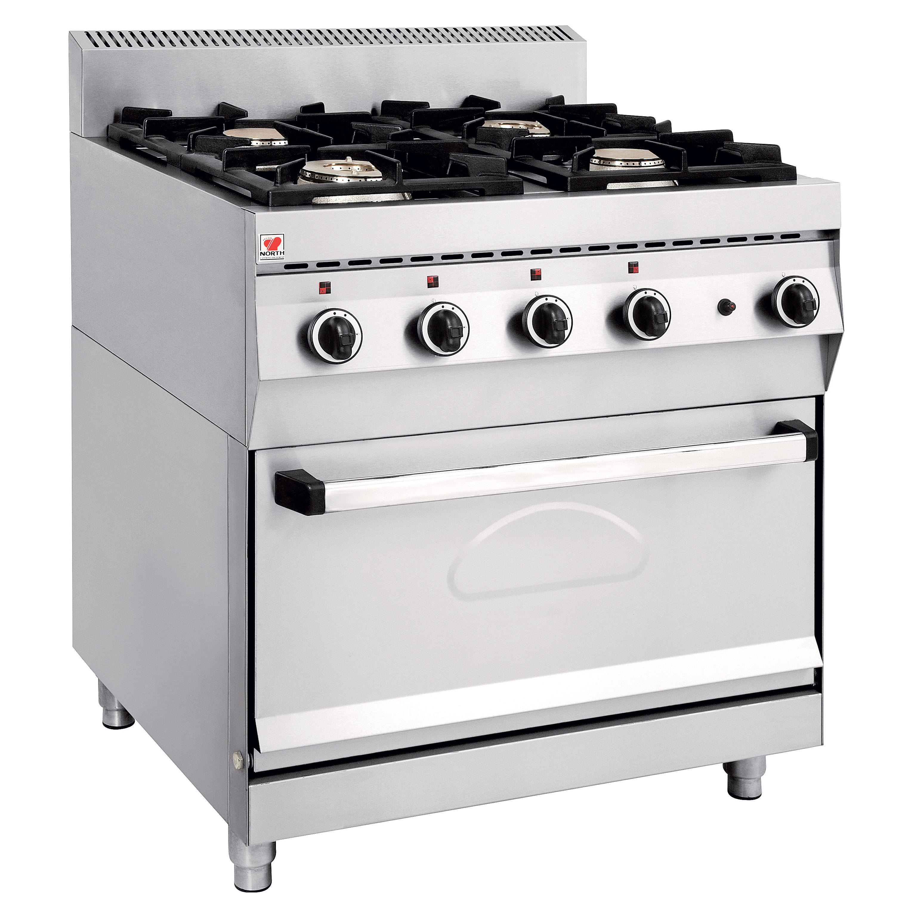 elgas-gas-cooker-with-electric-hot-air-oven-north-catering-equipment