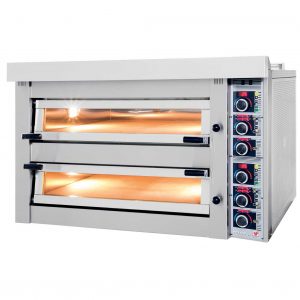 FPD193 Electric Pizza oven double Ovens